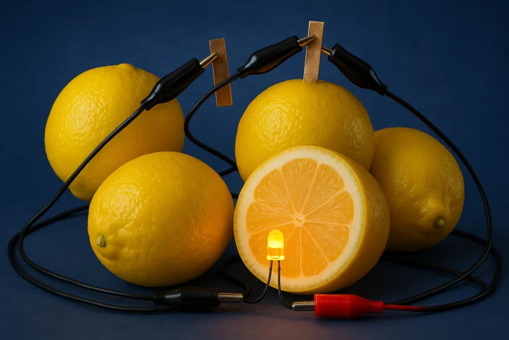 baterai dari lemon